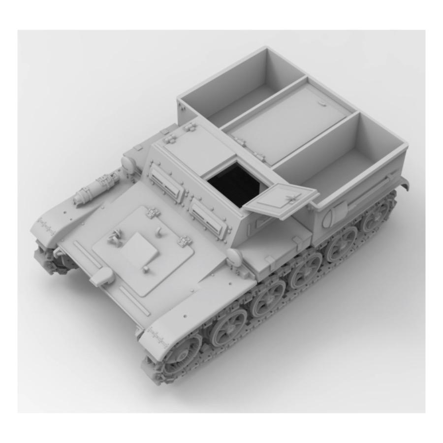 Daswerk 35016 1/35 Gepanzerter Munitionsschlepper VK3.02 Plastic Model Kit Das Werk PLASTIC MODELS