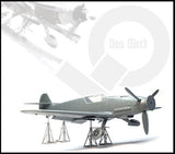 Daswerk 48001 1/48 Luftwaffe Jack Stand Set - EinheitsspindelbÃ¶cke Plastic Model Kit Das Werk PLASTIC MODELS