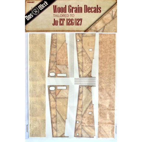 Daswerk A007 Wood Grain Decals for Elli - DW32001 Plastic Model Kit Das Werk PLASTIC MODELS