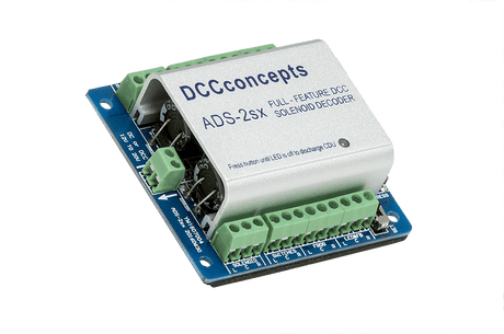 DCC Concepts Accessory Decoder CDU Solenoid Drive SX-2 way DCC Concepts TRAINS - DCC