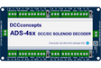 DCC Concepts Accessory Decoder CDU Solenoid Drive SX-4 Way DCC Concepts TRAINS - DCC