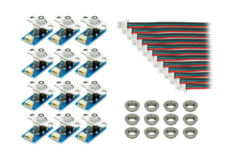 DCC Concepts Cobalt Alpha Switch Add-On Pack - Green (12 Pack) DCC Concepts TRAINS - HO/OO SCALE