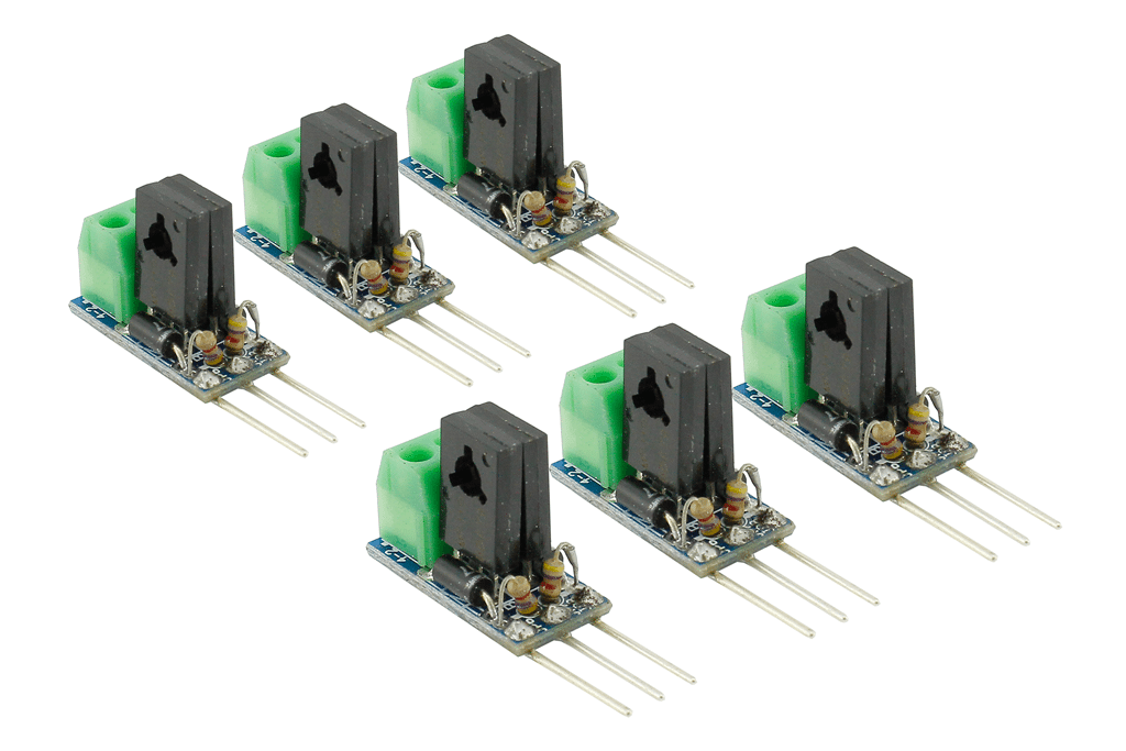 DCC Concepts DCC Decoder Converter 3 Wire To 2 Wire (6 Pack) DCC Concepts TRAINS - DCC