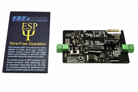 DCC Concepts DCC-ESPR.1 ESP Wireless DCC Receiver Unit - Hobbytech Toys