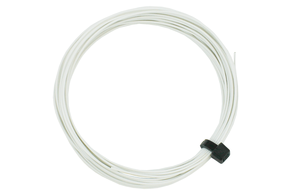 DCC Concepts Decoder Wire Stranded 6M (32G) White DCC Concepts TRAINS - DCC