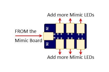 DCC Concepts Multiple Mimic Led Connector (3 Pack) DCC Concepts TRAINS - DCC