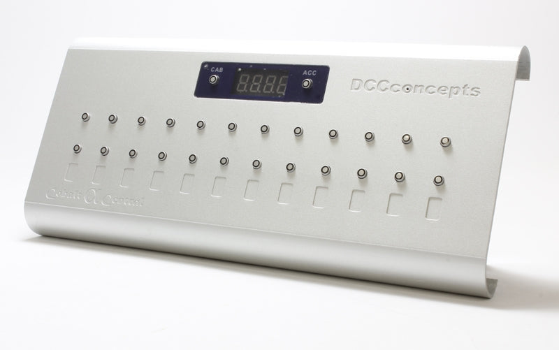DCC Concepts Cobalt Alpha Central Integrated 12-Way Digital Switch DCC Concepts TRAINS - DCC