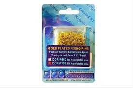 DCC Concepts Pack Of 500 Gold Plated Pins* DCC Concepts TRAINS - DCC