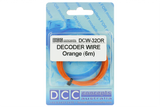 DCC Concepts Decoder Wire Stranded 6M (32G) Orange DCC Concepts TRAINS - DCC