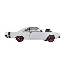 DDA 1/18 Mopar Decals White 1969 VF Valiant - Hobbytech Toys