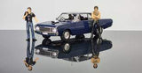 DDA 1/18 Wog Boy 1969 VF Valiant w/Figures - Hobbytech Toys