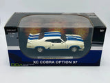 DDA 1/32 Opt' 97 XC Cobra Ford Falcon White/Blue Stripes - Hobbytech Toys