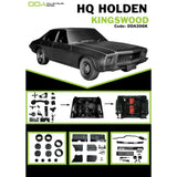 DDA 306K 1/24 Holden HQ Kingswood Plastic Model Kit - Hobbytech Toys