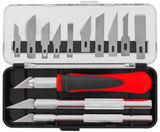 DELTA 21002 HOBBY KNIFE SET WITH 13 BLADES AND CASE Delta TOOLS