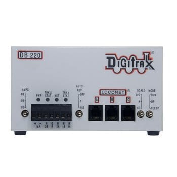 Digitrax DB220 Dual 3/5/8 Amp AutoReversing DCC Booster – Hobbytech Toys