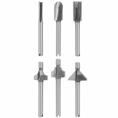 Dremel 6 Piece Router Bit Accessory Kit (692) - Hobbytech Toys