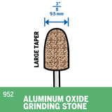 Dremel Aluminium Oxide Grinding Stone 9.5mm (952) - Hobbytech Toys