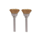 Dremel Brass Brush 13mm (536-2) - 2 Pack - Hobbytech Toys