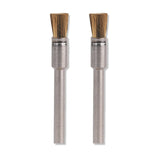 Dremel Brass Brush 3.2mm (537-2) - 2 Pack - Hobbytech Toys