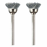 Dremel Carbon Steel Brush 13mm (442-2) - 2 Pack - Hobbytech Toys