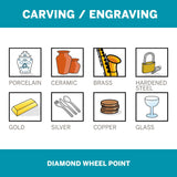 Dremel Diamond Wheel Point 4.4mm (7105) - Hobbytech Toys