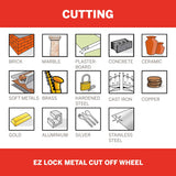 Dremel EZ Lock Metal Cut Off Wheels 38mm (EZ456) - 5 Pack - Hobbytech Toys