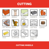 Dremel Reinforced Cut Off Wheels 24mm (420) - 20 Pack - Hobbytech Toys