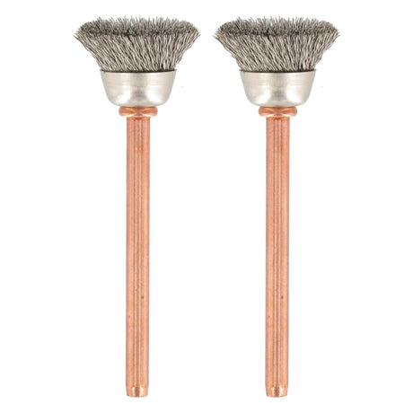 Dremel Stainless Steel Brush 12.7mm (531-2) - 2 Pack - Hobbytech Toys