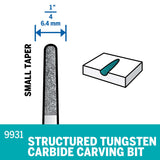 Dremel Structured Tooth Tungsten Carbide Cutter 6.4mm (9931) - Hobbytech Toys