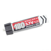Compact Dualsky 180mAh 1S 3.7V 50C Lipo battery pack for RC models.