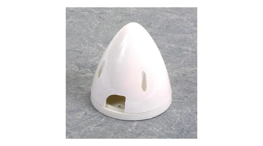 Du-Bro 296 Plastic Spinner 3 White DU-BRO RC PLANES - PARTS