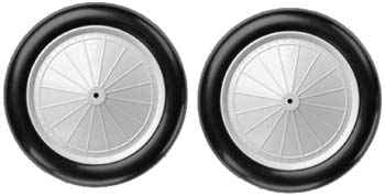 Du-Bro 466V 1/6 Vintage Scale Wheels 4.66 2 DU-BRO RC PLANES - PARTS
