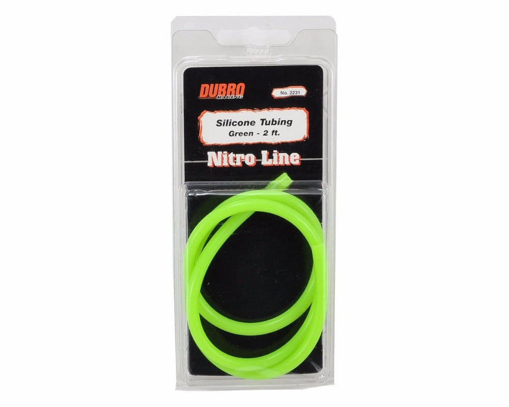 Dubro 2231 Silicone Fuel Tube 2Ft Green DU-BRO RC ACCESSORIES