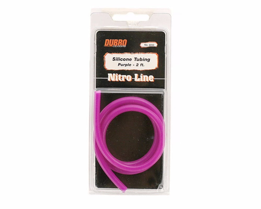 Dubro 2233 Silicone Fuel Tube 2Ft Purple DU-BRO RC ACCESSORIES