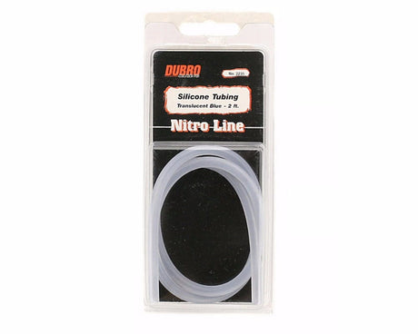 Dubro 2235 Silicone Tube 2 Ft Translucent Blue DU-BRO RC ACCESSORIES