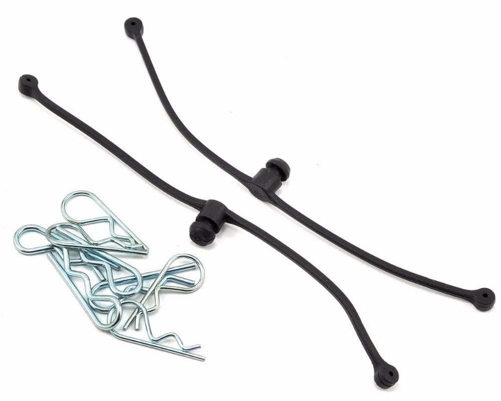 Dubro 2245 Body Klip Retainer, Black 2 DU-BRO RC CARS - PARTS