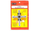 Dubro Socket Wrench 4-Way DU-BRO TOOLS
