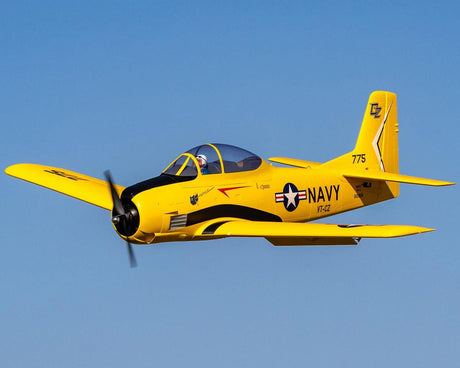 E-Flite Carbon Z T-28 Trojan 2.0m with SAFE and AS3X, BNF Basic, EFL013550 - Hobbytech Toys