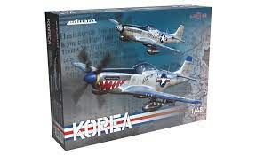 Eduard 1/48 P-51 Korea Dual Combo Limited Edition Plastic Model Kit [11161] - Hobbytech Toys