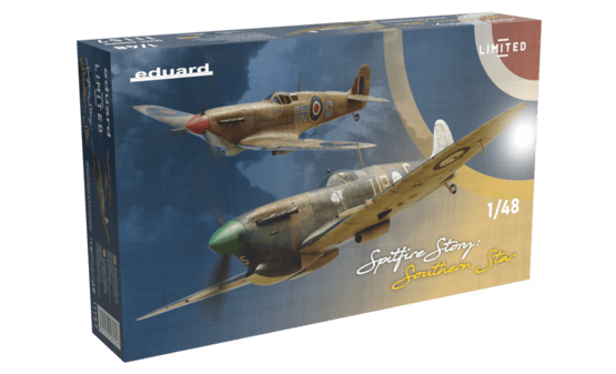 Eduard 1/48 Spitfire Story: Southern Star Dual Combo Plastic Model Kit [11157] - Hobbytech Toys