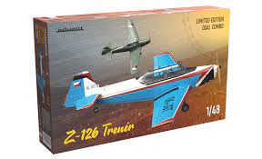 Eduard 1/48 Z-126 TRENÃ‰R Dual Combo Plastic Model Kit [11156] - Hobbytech Toys