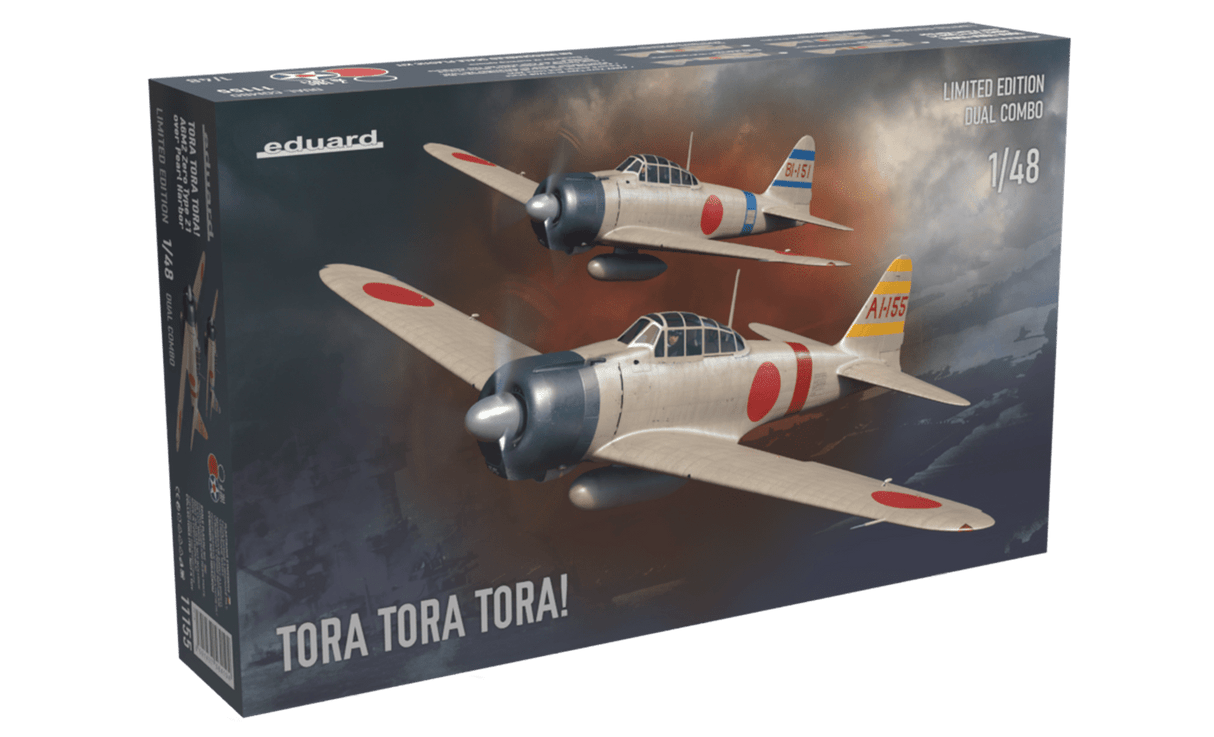 Eduard 1/48 Zero Limited Edition TORA TORA TORA Plastic Model Kit [11155] - Hobbytech Toys