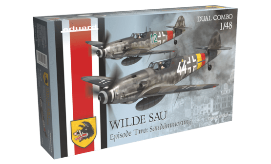 Eduard 11148 1/48 WILDE SAU Episode Two: SaudÃ¤mmerung Plastic Model Kit - Hobbytech Toys