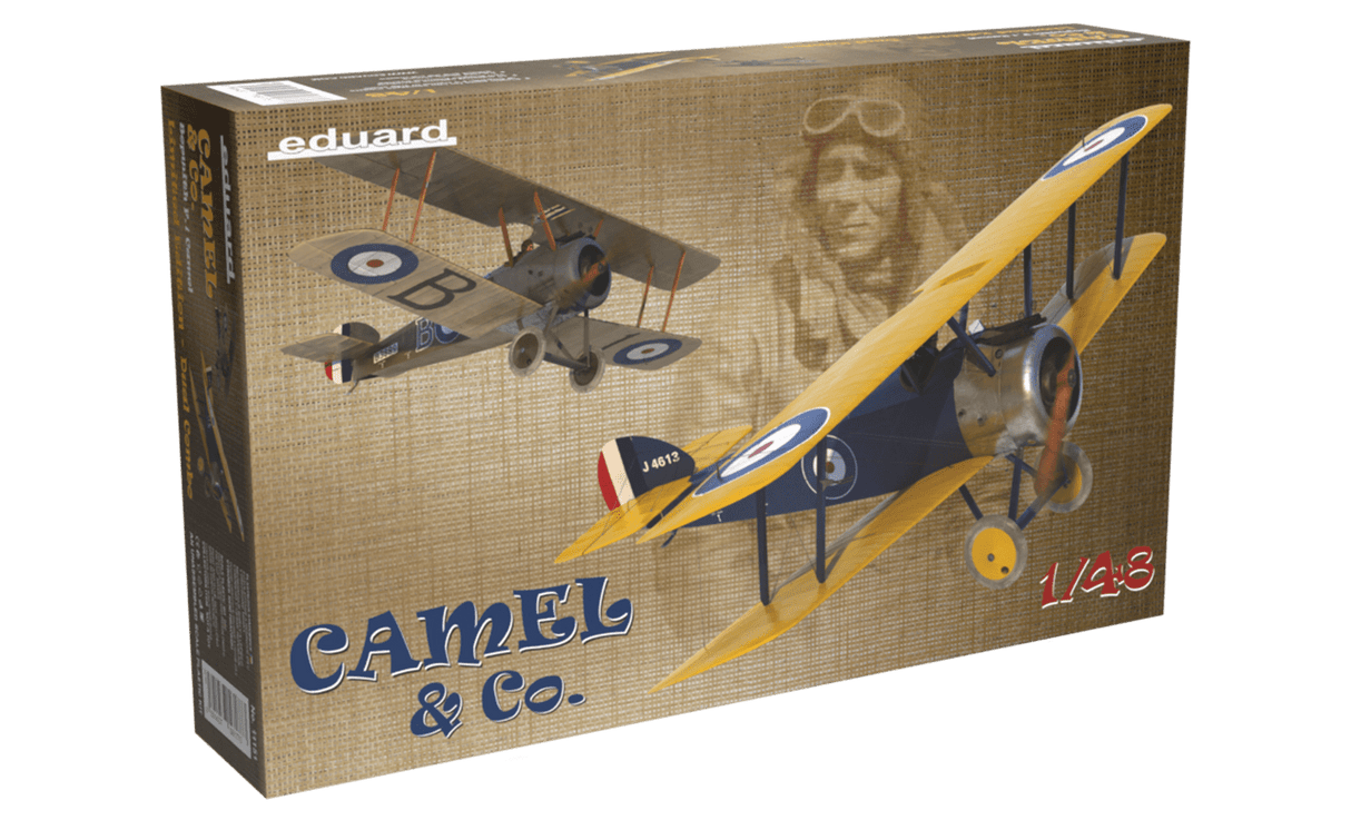 Eduard 11151 1/48 Camel & Co. DUAL COMBO Plastic Model Kit - Hobbytech Toys