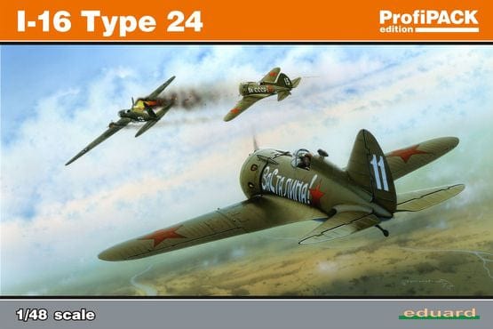 Eduard 8149 1/48 I-16 type 24 Plastic Model Kit Eduard PLASTIC MODELS