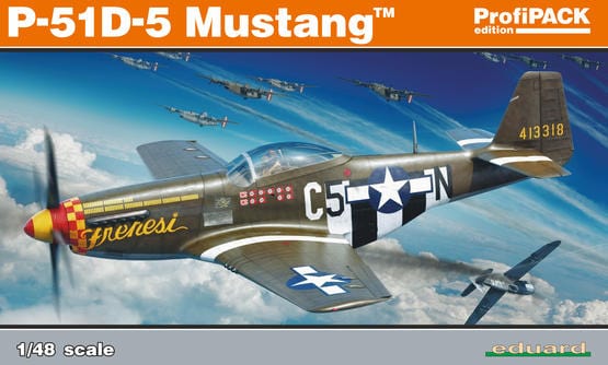 Eduard 82101 1/48 P-51D-5 Plastic Model Kit Eduard PLASTIC MODELS