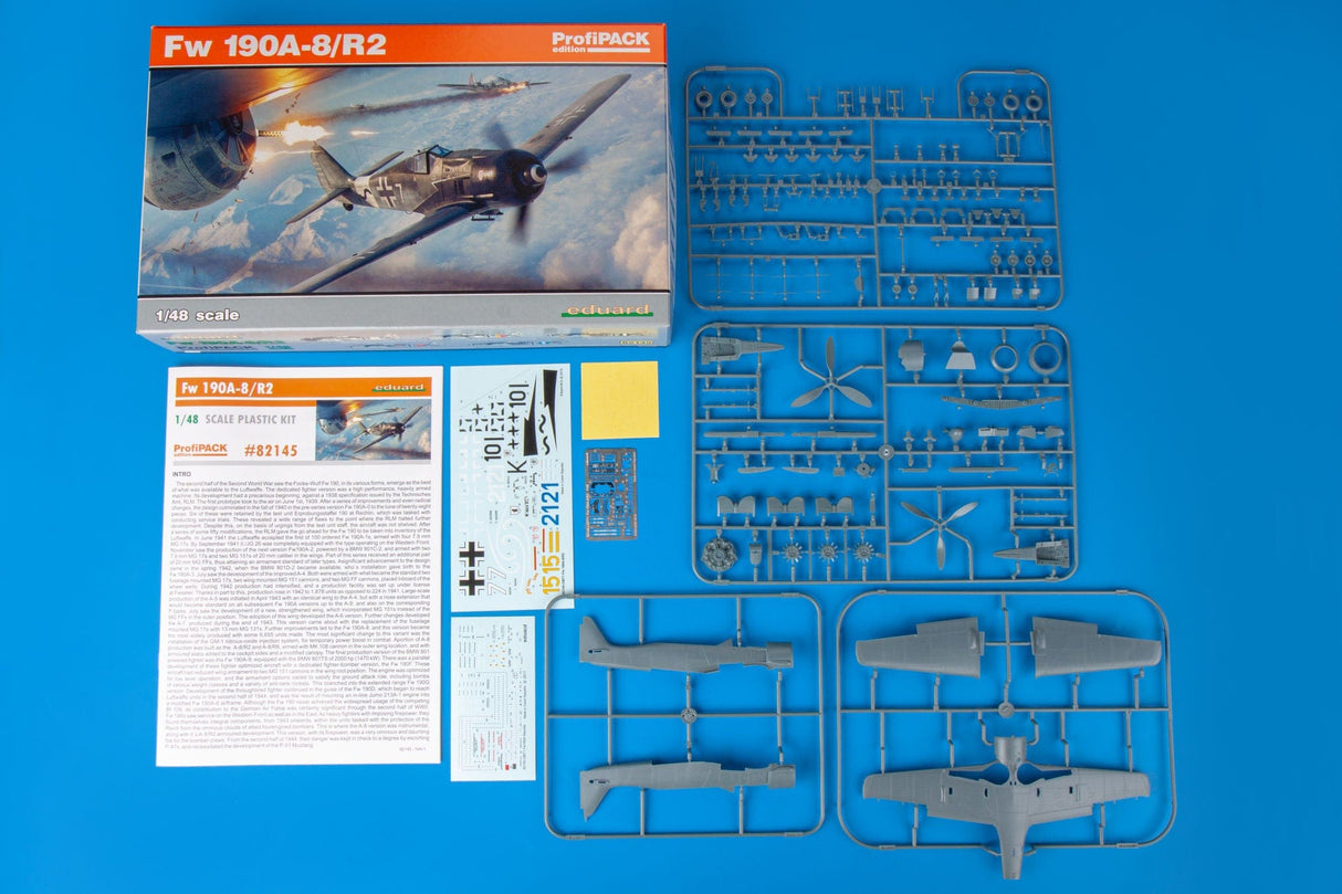Eduard 82145 1/48 Fw 190A-8/R2 Plastic Model Kit Eduard PLASTIC MODELS