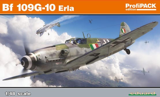 Eduard 82164 1/48 Bf 109G-10 Erla Profipack Plastic Model Kit Eduard PLASTIC MODELS