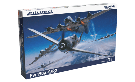 Eduard 84114 1/48 Fw 190A-8/R2 Plastic Model Kit - Hobbytech Toys