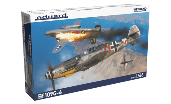 Eduard 84173 1/48 Bf 109G-6 Plastic Model Kit Eduard PLASTIC MODELS